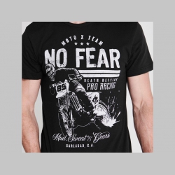 No Fear čierne pánske tričko  100%bavlna